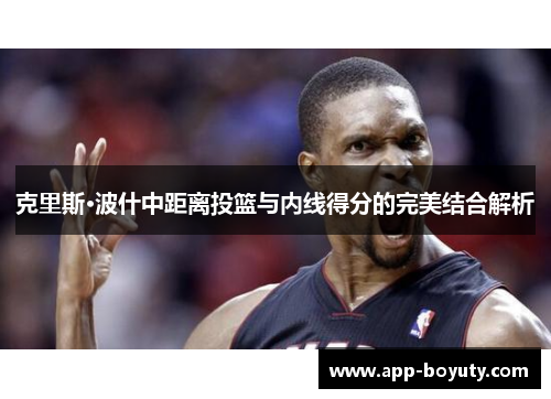 克里斯·波什中距离投篮与内线得分的完美结合解析