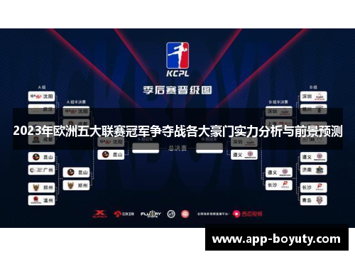 2023年欧洲五大联赛冠军争夺战各大豪门实力分析与前景预测 2023年欧洲五大联赛冠军争夺战各大豪门实力分析与前景预测