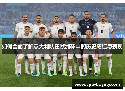 如何全面了解意大利队在欧洲杯中的历史成绩与表现