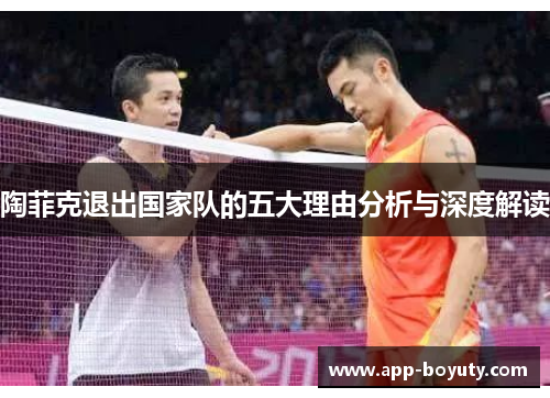 陶菲克退出国家队的五大理由分析与深度解读 陶菲克退出国家队的五大理由分析与深度解读